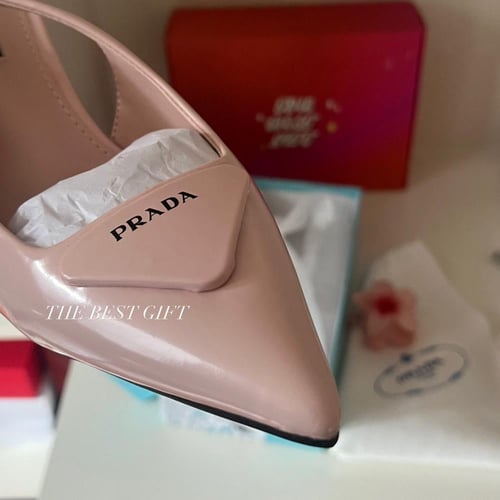 pink PRADA heels
