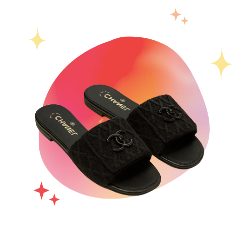 chanel sleeper - black