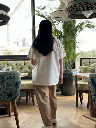 يونيفورم ناني مع تطريز