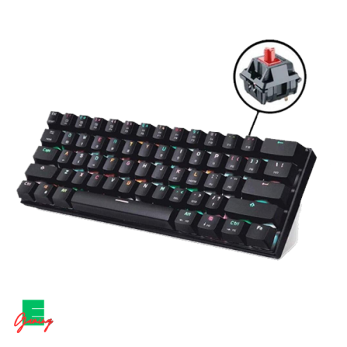 Motospeed SK62 Black (Red Switches)
