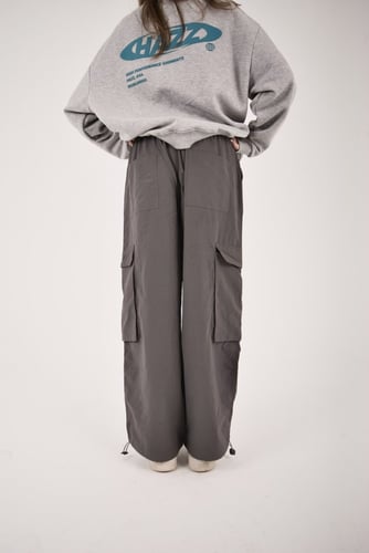 Gray oversize pullover