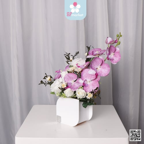 باقة ورد صناعي AF058