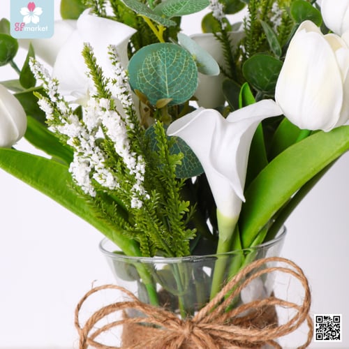 باقة ورد صناعي AF077