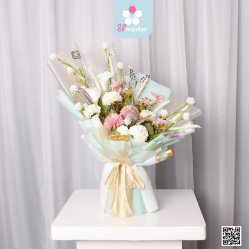 باقة ورد صناعي AF054