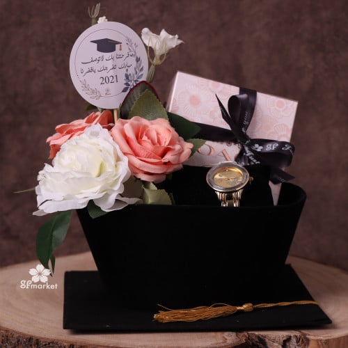 بكج هديا نسائي يا احلى من تخرج B094