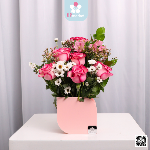 باقة ورد طبيعي NF036