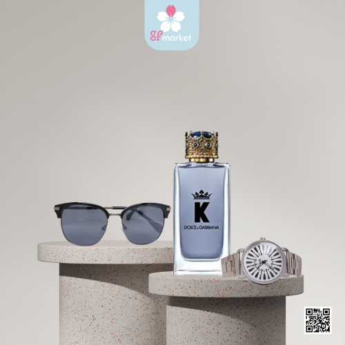 عطر K by Dolce & Gabbana ونظارة شمسية و ساعة انيقة...