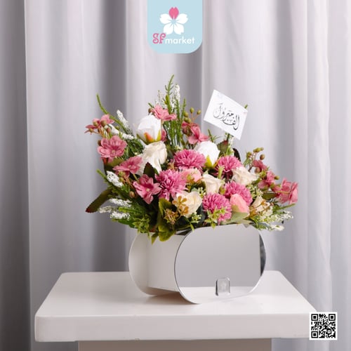 باقة ورد صناعي AF081