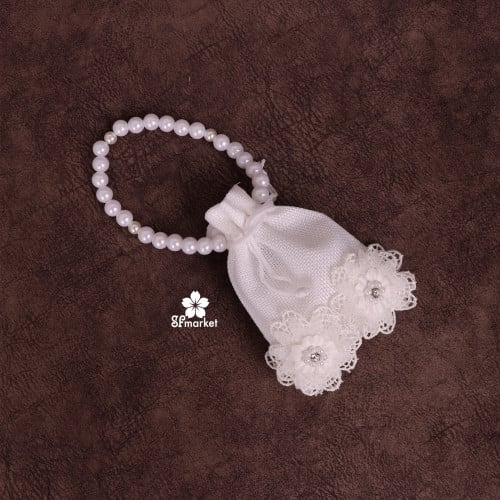 كيس الملح العروس مع دانتيل