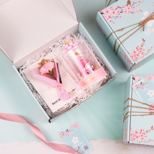 بوكس الإبهار بالورود والبلورة الموسيقية B109