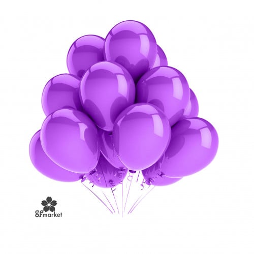 بلون هليوم لون بنفسجي للحبة الواحدة