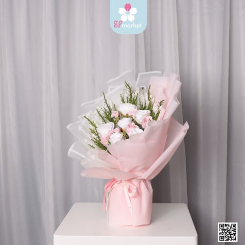 باقة ورد صناعي AF052