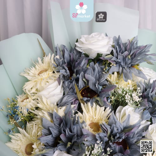 باقة ورد صناعي AF051