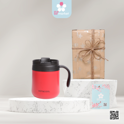 كوب سراميك مع الغطاء Q006