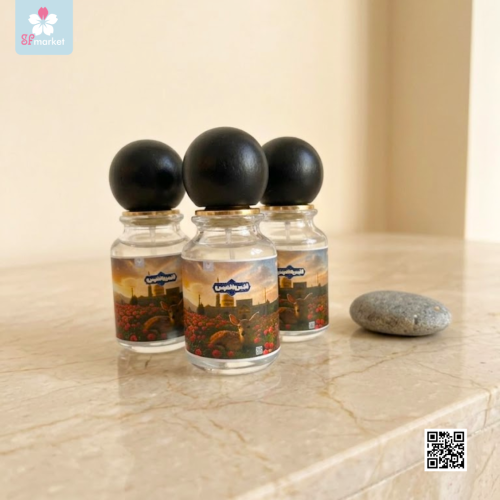 توزيعات المولد 3 حبات عطر مع تنسيق و ثيم المولد