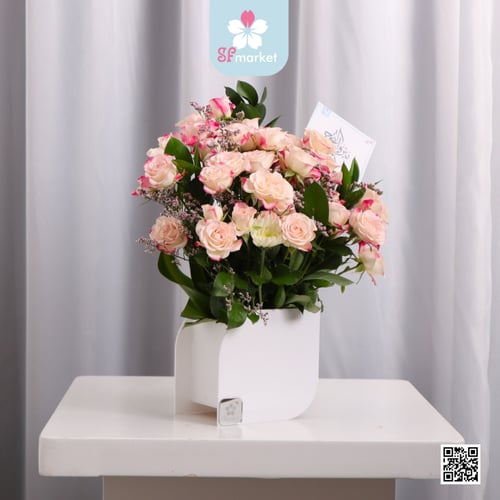 باقة ورد طبيعي NF040