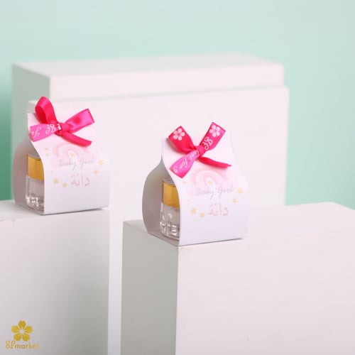 توزيعات لوشن رائحة اماسي 6 حبات طباعة حسب الطلب