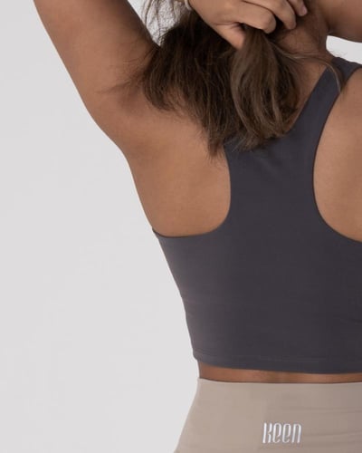 Basics crop top with Bulit in Bra