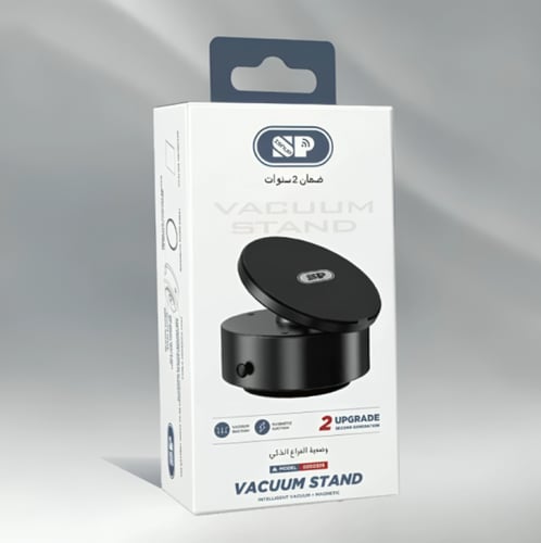 حامل الهاتف المغناطيسي للسيارة يثبت بالشفط الكهربا...