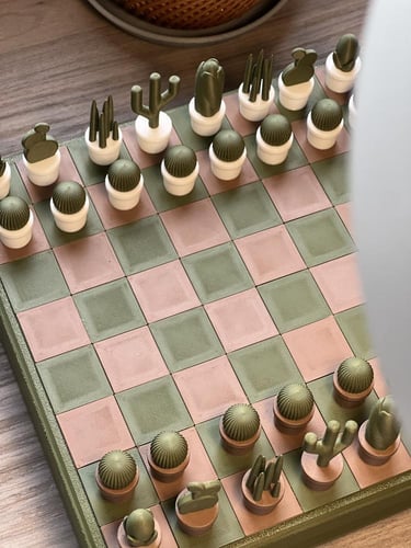 شطرنج النباتات