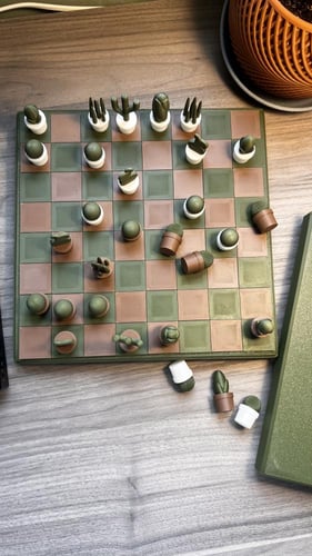 شطرنج النباتات