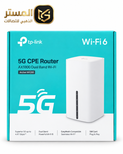راوتر TP-Link 5G CPE Wi-Fi 6 موديل AX1800