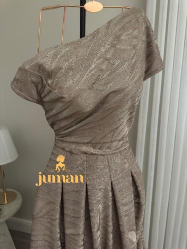 فستان لمعه قصير