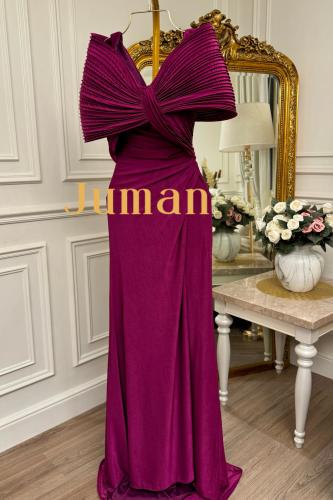 فستان استرتش مرد حركه بالصدر