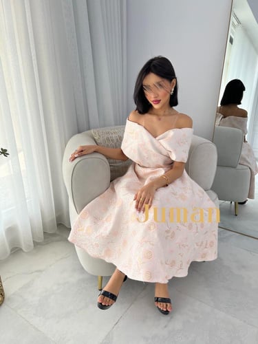 فستان ميدي جاكار مورد