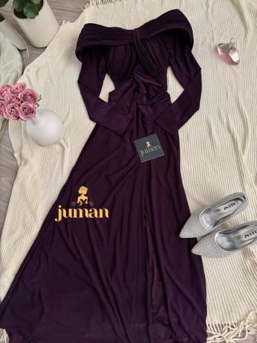 فستان ليلكي كم طويل