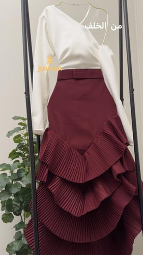 فستان عودي ناعم