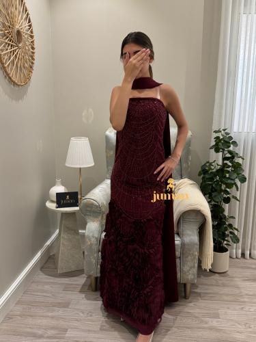 فستان سهره عودي