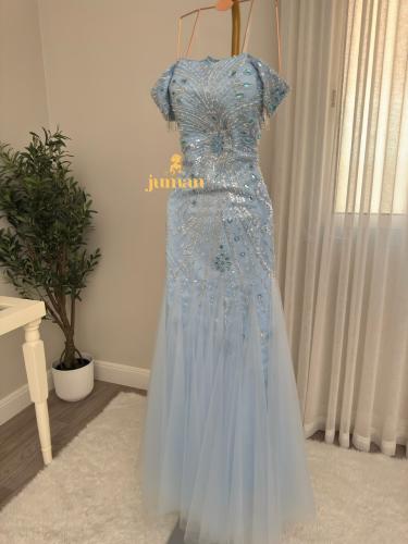 فستان سهره سماوي
