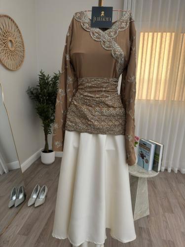 جلابيه رمضانيه كلوش قطعتين