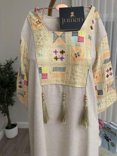 جلابيه رمضانيه ذهبيه