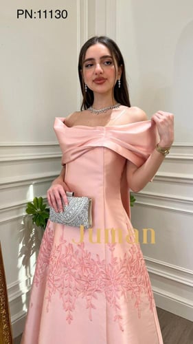 فستان سهره ميكادو مطرز