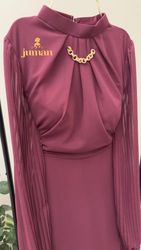 فستان عودي ساتر