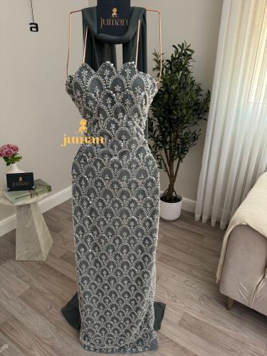 فستان سهره فخم تيفاني