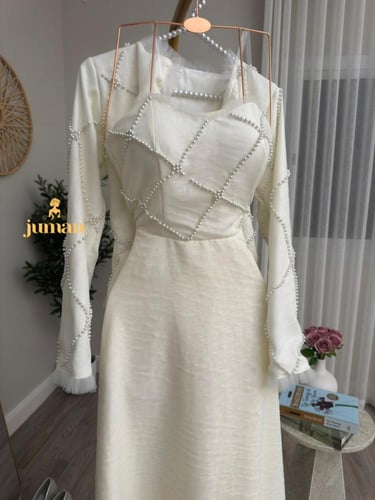 فستان عيد مطرز لول