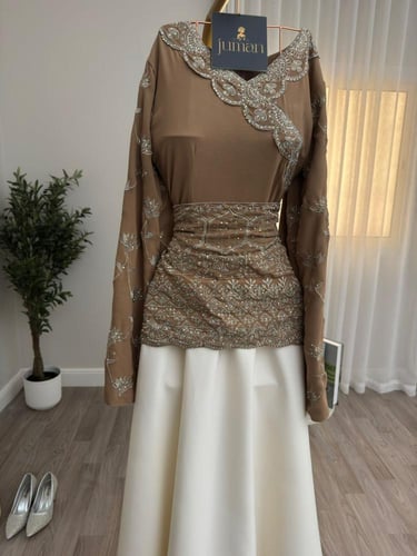 جلابيه رمضانيه كلوش قطعتين