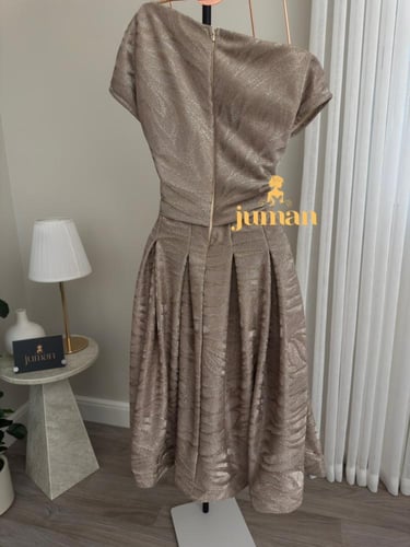 فستان لمعه قصير