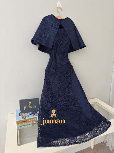 فستان كحلي حيران قطتتين