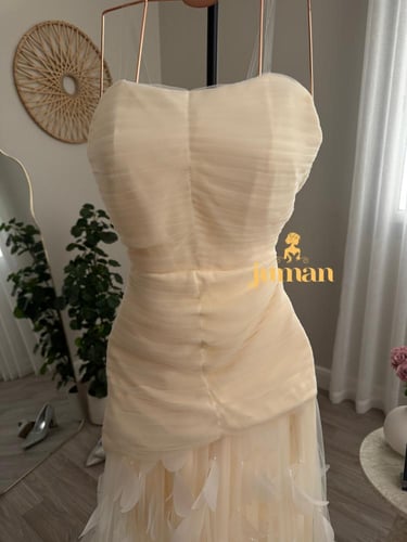 فستان سهره توب بيج