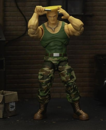 Jada toys ultra street fighter II Guile 6 Inch