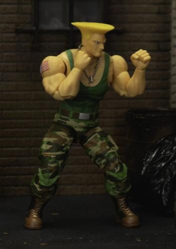 Jada toys ultra street fighter II Guile 6 Inch