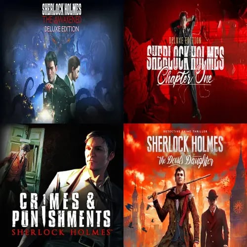 بكج اجزاء شارلوك هولمز ديلكوس (Sherlock Holmes The...