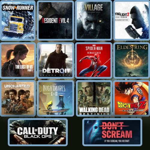 بكج 400 +لعبه على ستيم pc + التطوير مستمر