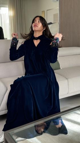Ramadan ‘26 Collection - Velvet Dress جلابية مخمل مجموعة رمضان '٢٦