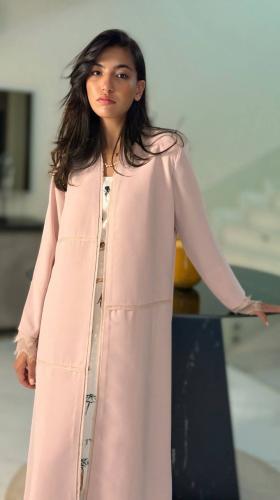 Crepe mixed with Silk - Suite Abaya