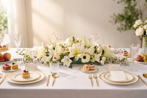 Eid table setting - Industrial